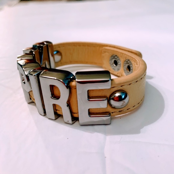 BCBGeneration INSPIRE Yellow Leather Bracelet - Picture 7 of 7